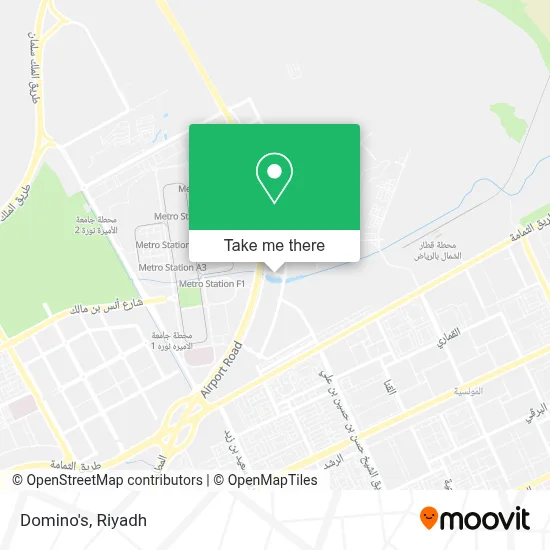 Domino's map