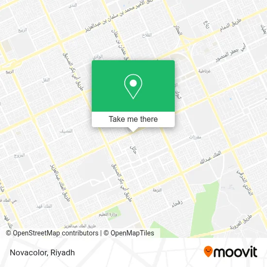 Novacolor map