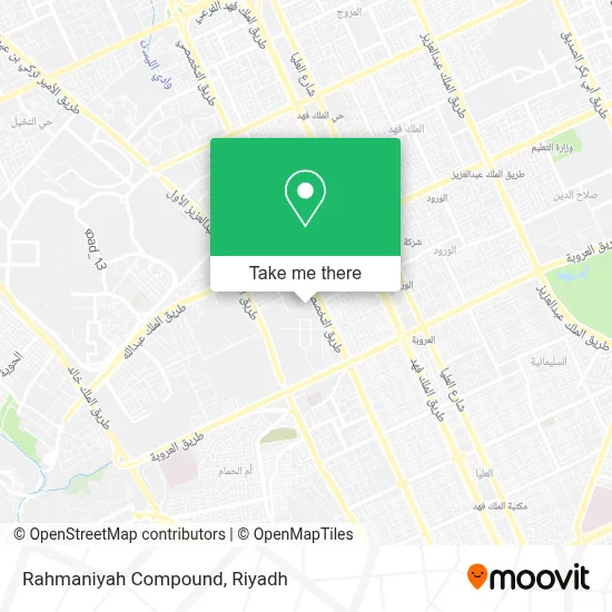 Rahmaniyah Compound map