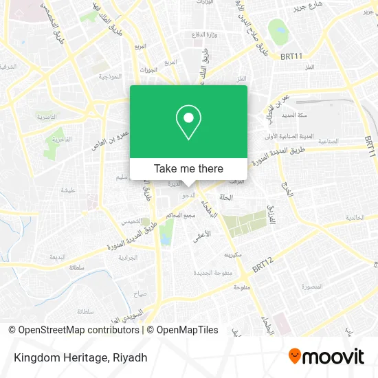 Kingdom Heritage map
