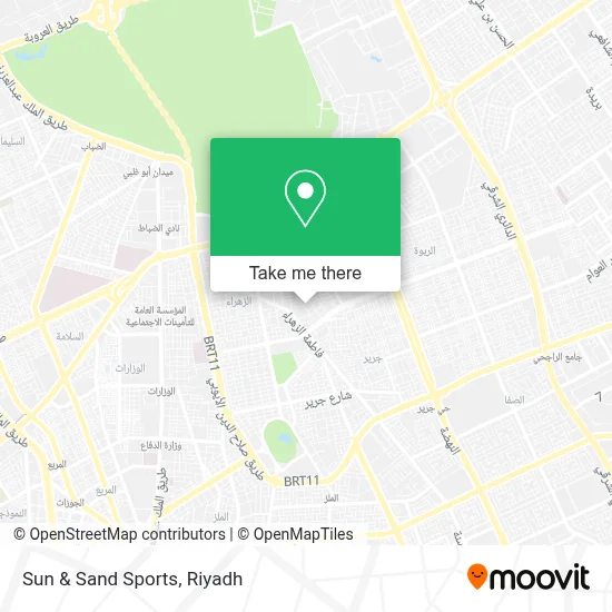 Sun & Sand Sports map