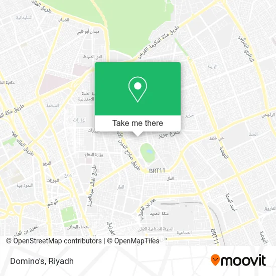 Domino's map