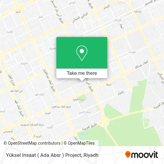 Yüksel Insaat ( Ada Absr ) Project map