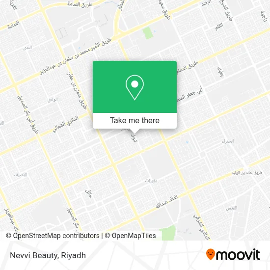 Nevvi Beauty map