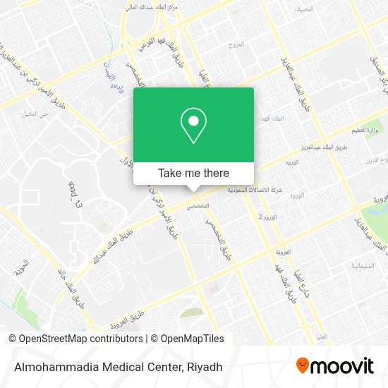 Almohammadia Medical Center map