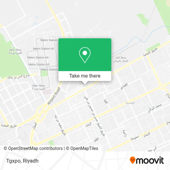Tgxpo map