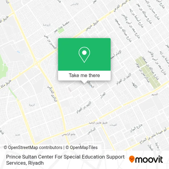 Prince Sultan Center For Special Education Support Services map