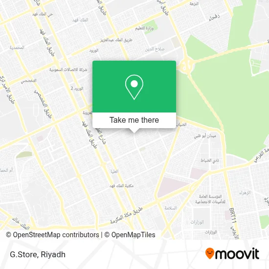 G.Store map