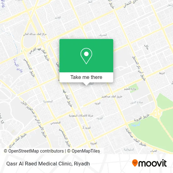 Qasr Al Raed Medical Clinic map