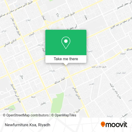 Newfurniture.Ksa map
