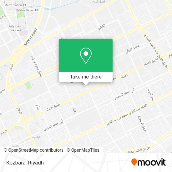 Kozbara map