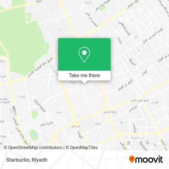 Starbucks map