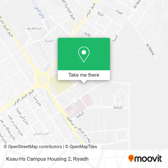 Ksau-Hs Campus Housing 2 map