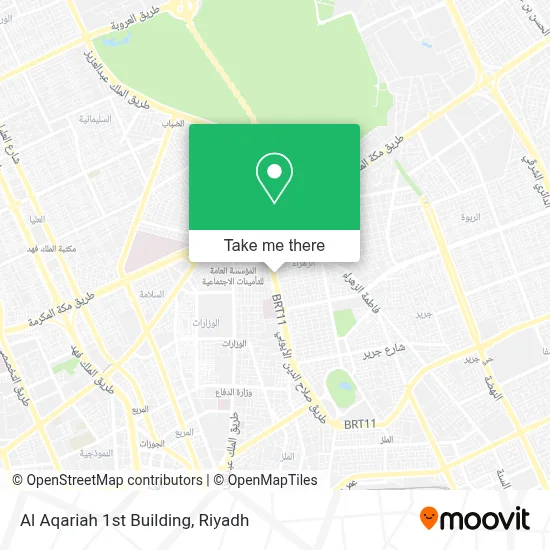 Al Aqariah 1st Building map