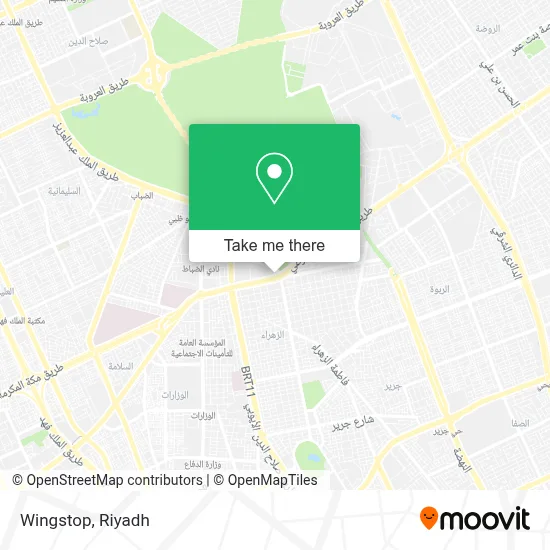 Wingstop map