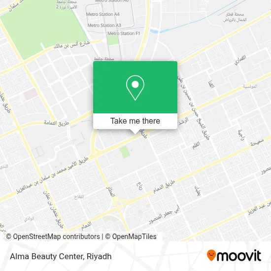 Alma Beauty Center map
