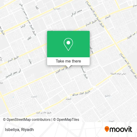 Isbeliya map