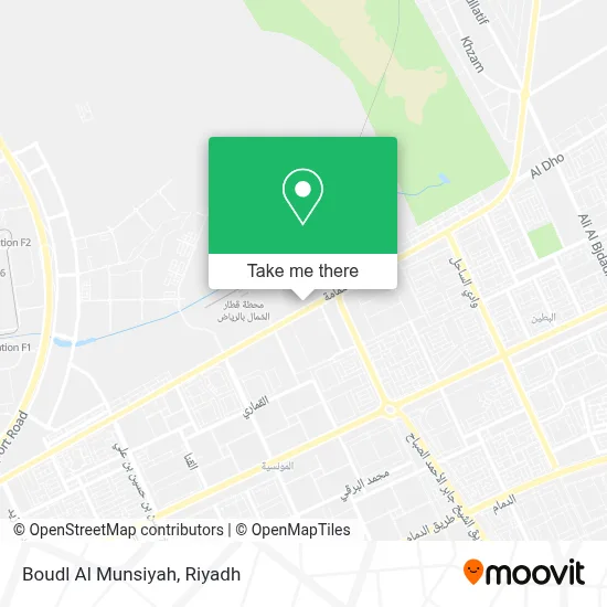 Boudl Al Munsiyah map
