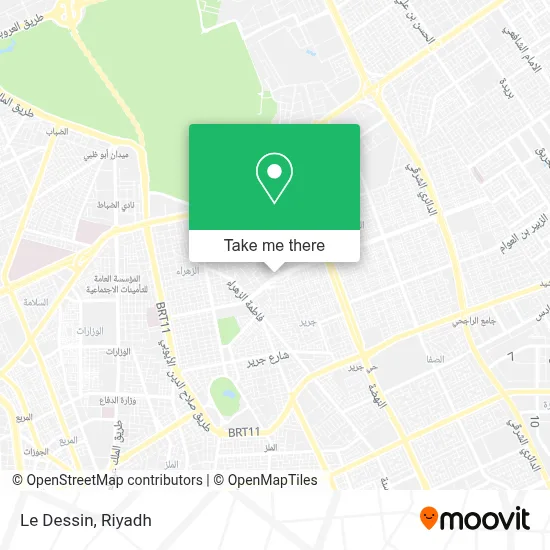Le Dessin map