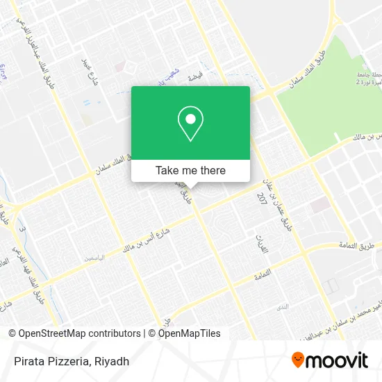 Pirata Pizzeria map