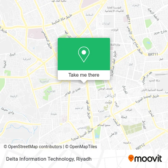 Delta Information Technology map