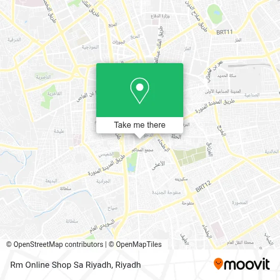 Rm Online Shop Sa Riyadh map