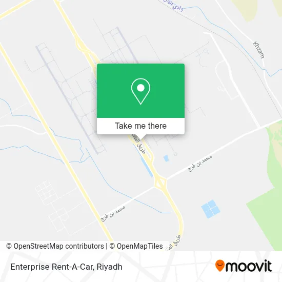 Enterprise Rent-A-Car map