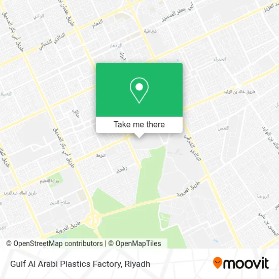 Gulf Al Arabi Plastics Factory map