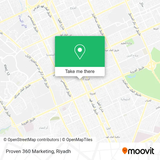 Proven 360 Marketing map