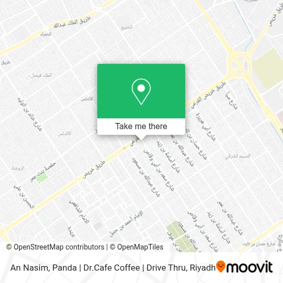 An Nasim, Panda | Dr.Cafe Coffee | Drive Thru map