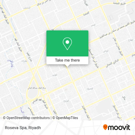 Roseva Spa map