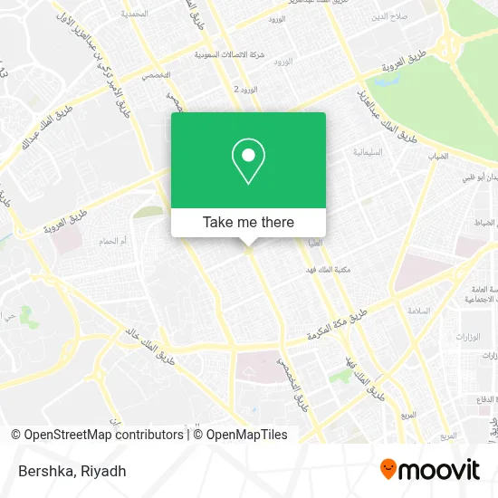 Bershka map