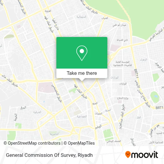 General Commission Of Survey map