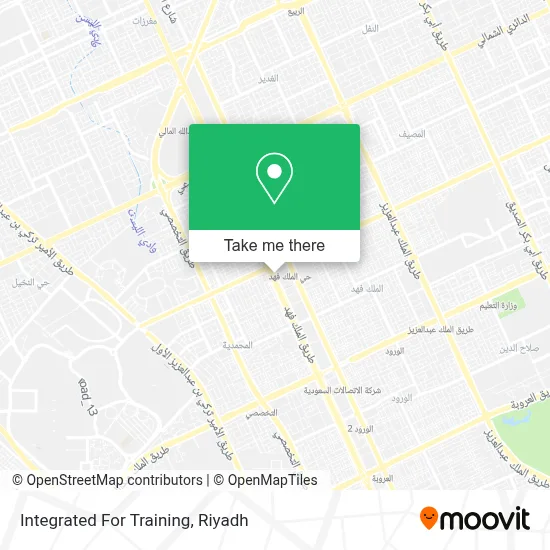 Integrated For Training map