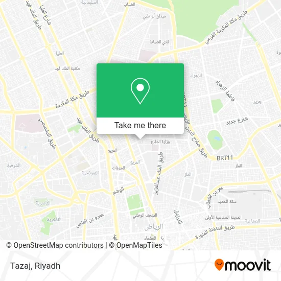 Tazaj map