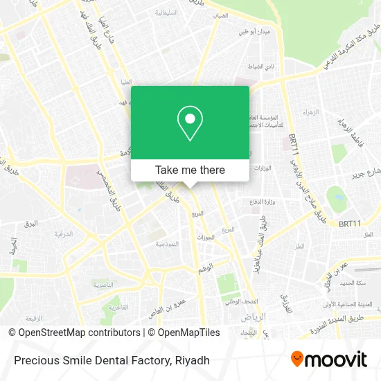 Precious Smile Dental Factory map