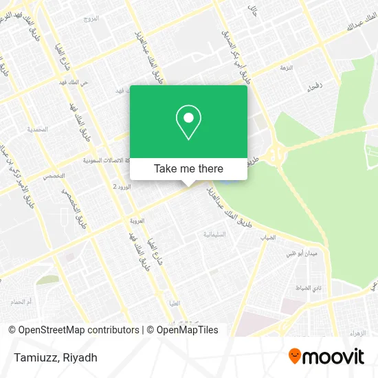 Tamiuzz map