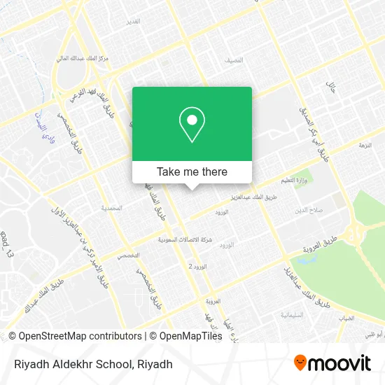 Riyadh Aldekhr School map