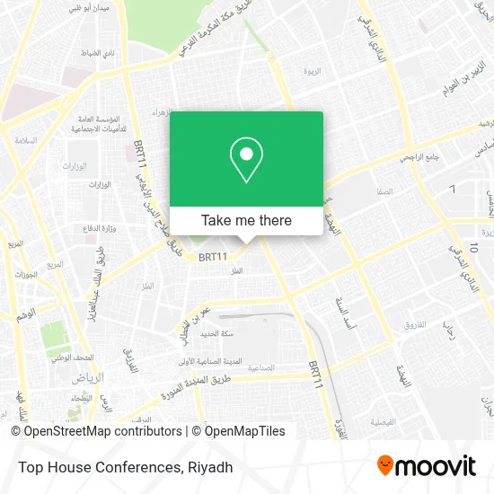 Top House Conferences map
