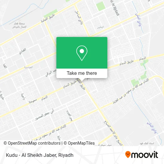 Kudu - Al Sheikh Jaber map
