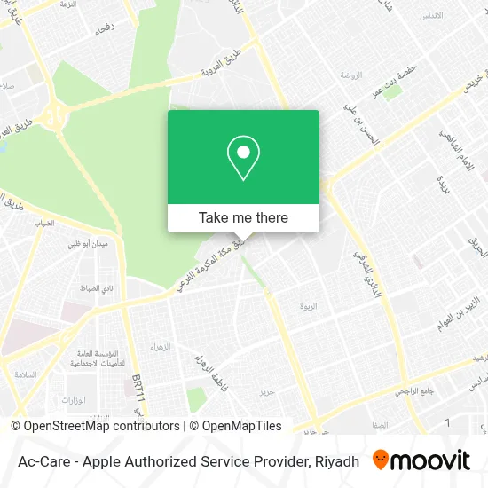 Ac-Care - Apple Authorized Service Provider map