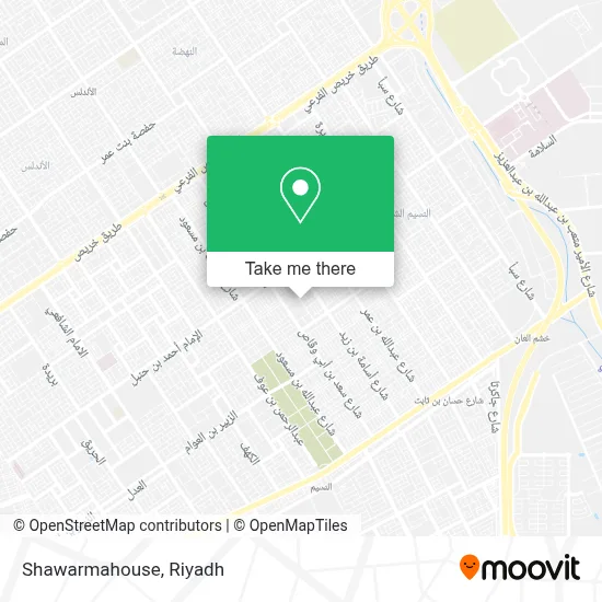 Shawarmahouse map