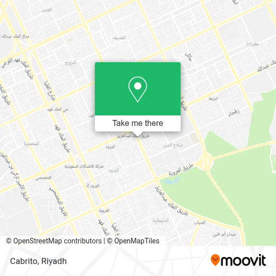 Cabrito map