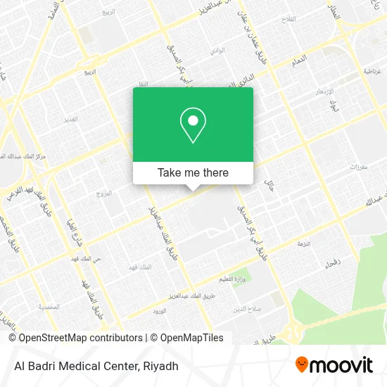 Al Badri Medical Center map