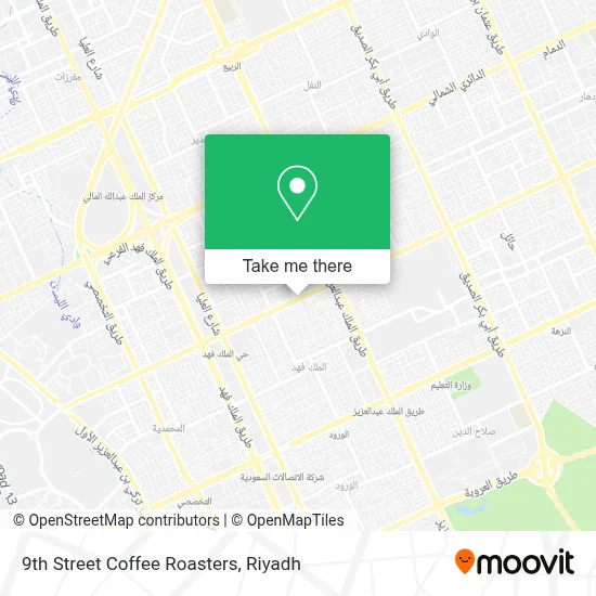 9th Street Coffee Roasters map