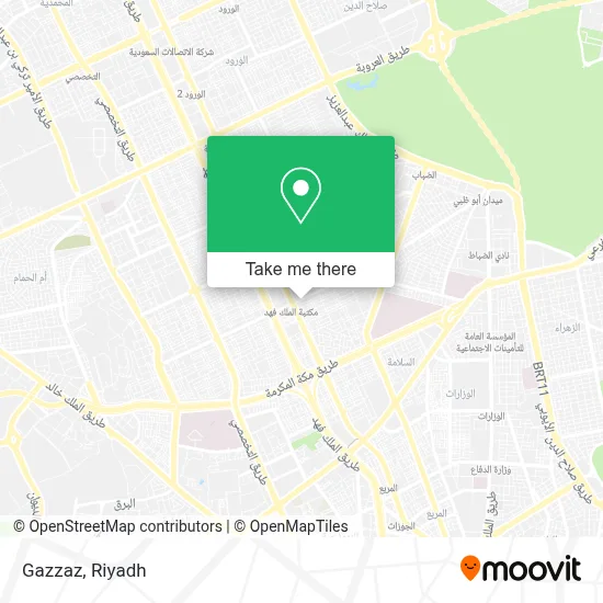 Gazzaz map