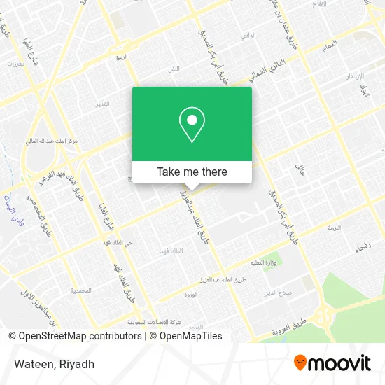 Wateen map
