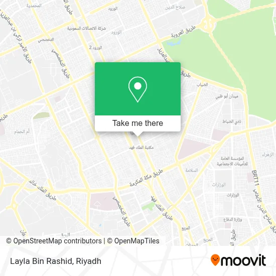Layla Bin Rashid map