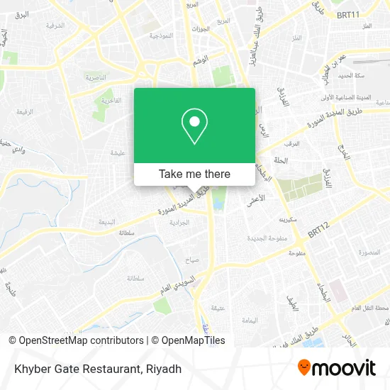 Khyber Gate Restaurant map