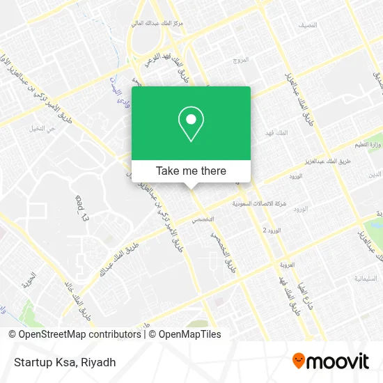 Startup Ksa map